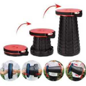 telescope foldable stool for indoor and outdoor